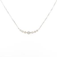 4゜C ホワイトトパーズネックレス