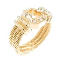 750YG ダイヤモンドリング