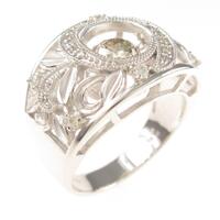 K18WG ダイヤモンドリング