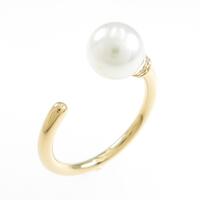 K18YG アコヤパールリング