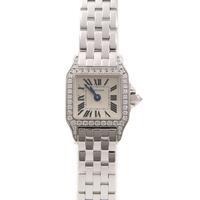 カルティエ WF9005Y8 ミニサントスドゥモワゼル WG／D クォーツ