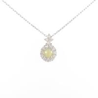 PT クリソベリルキャッツアイネックレス