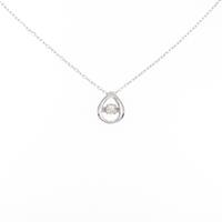 K18WG ダイヤモンドネックレス