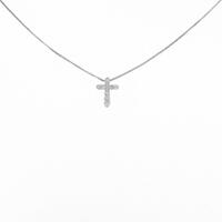 PT クロス ダイヤモンドネックレス