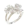 PT フラワー ダイヤモンドリング