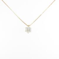 K18YG ダイヤモンドネックレス 0．505ct・H・SI2・FAIR
