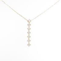 【リメイク】K18YG ダイヤモンドネックレス