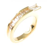 K18YG ダイヤモンドリング