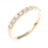 【リメイク】K18YG ダイヤモンドリング