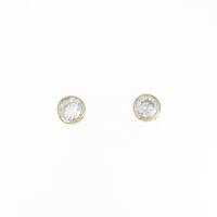 K18YG ダイヤモンドピアス