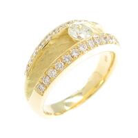 K18YG ダイヤモンドリング