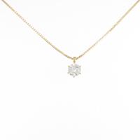 【新品】K18YGダイヤモンドネックレス 0．349ct・H・SI2・VS1