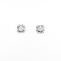 【新品】プラチナダイヤモンドピアス 0．295ct・0．283ct・E・SI1・GOOD