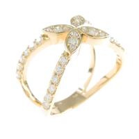 【リメイク】K18YG ダイヤモンドリング