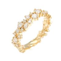 【リメイク】K18YG ダイヤモンドリング