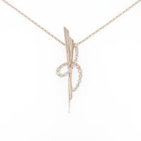 K18PG ダイヤモンドネックレス