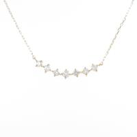 【リメイク】K18YG ダイヤモンドネックレス