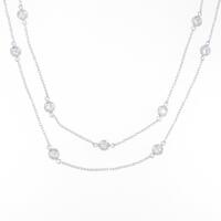 750WG 2WAY ダイヤモンドネックレス