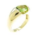 K18YG ペリドットリング