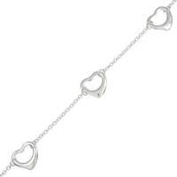 ティファニー オープンハート 5P ブレスレット