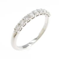 ティファニー ハーフサークル シェアドプロングセッティング リング