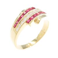 K18YG ルビーリング