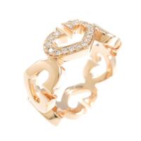 カルティエ Cハート 1P リング