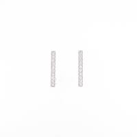 【リメイク】K18WG ダイヤモンドピアス