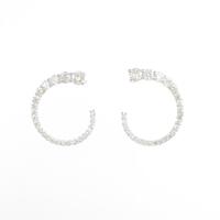 【リメイク】K18WG ダイヤモンドピアス