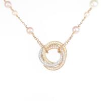 カルティエ トリニティ ネックレス