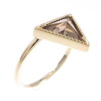 ココシュニック スモーキークオーツリング