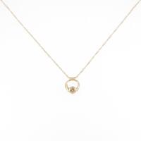 K18YG ダイヤモンドネックレス