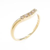 K18YG ダイヤモンドリング