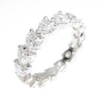 ハリーウィンストン ハートシェイプ プロングセットリング