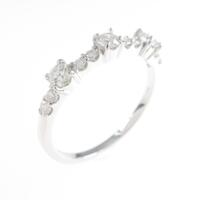 【リメイク】K18WG ダイヤモンドリング