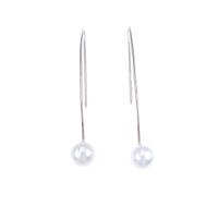 K18PG アコヤパールピアス