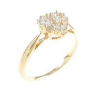 ポンテヴェキオ ハート ダイヤモンドリング