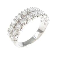 PT ハーフエタニティ ダイヤモンドリング