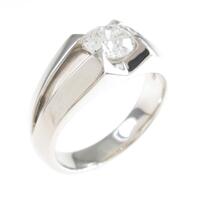 【リメイク】プラチナダイヤモンドリング 1．000ct・G・I1・GOOD