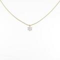 【リメイク】K18YG ダイヤモンドネックレス 0．211ct・E・SI1・GOOD