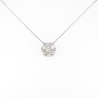 PT フラワー ダイヤモンドネックレス