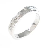 K18WG ダイヤモンドリング