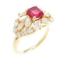 K18YG ルビーリング