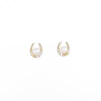 【新品】K10YG タンスイパールピアス