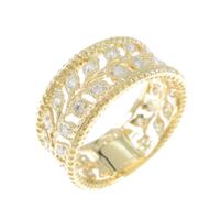 K18YG ダイヤモンドリング