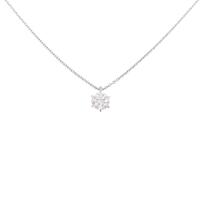 【リメイク】プラチナダイヤモンドネックレス 0．406ct・D・I1・VG