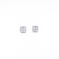 18KWG／K18WG ダイヤモンドピアス