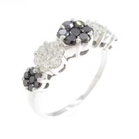 K18WG ダイヤモンドリング