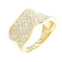 K18YG ダイヤモンドリング