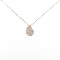 K18YG ダイヤモンドネックレス